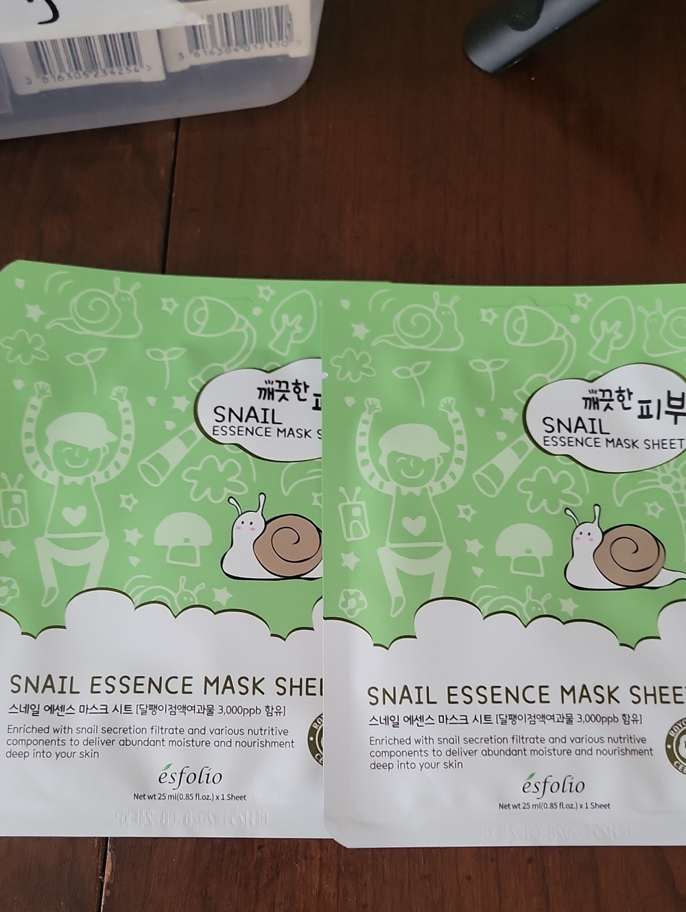 Snail Essence mask sheet